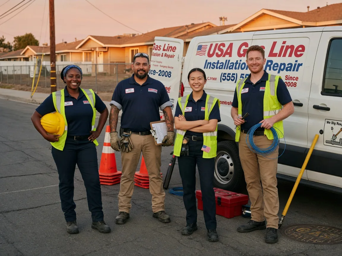 Gas Line Installation company in Persia, IA